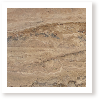 Travertine sample - Desert Wood