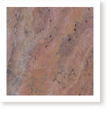 Travertine - Turkish Scabos sample